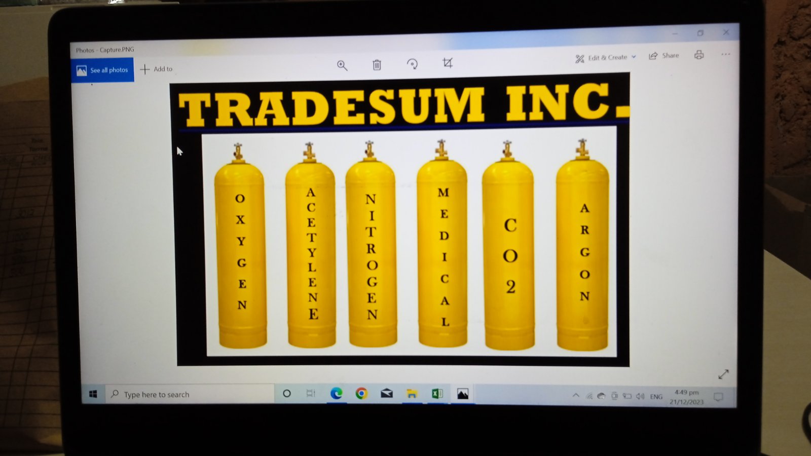 Logo of TRADESUM INC.